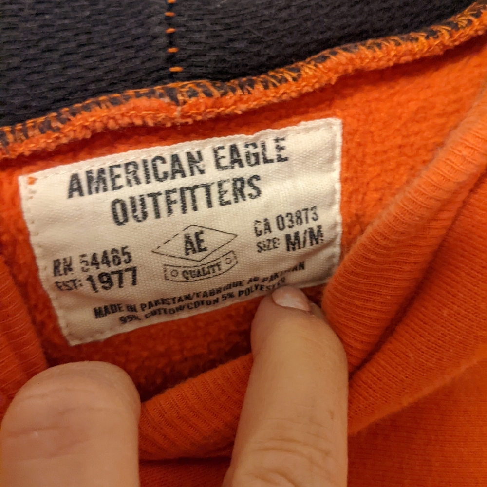 American Eagle Hoodie. Size Med - Picture 3 of 6